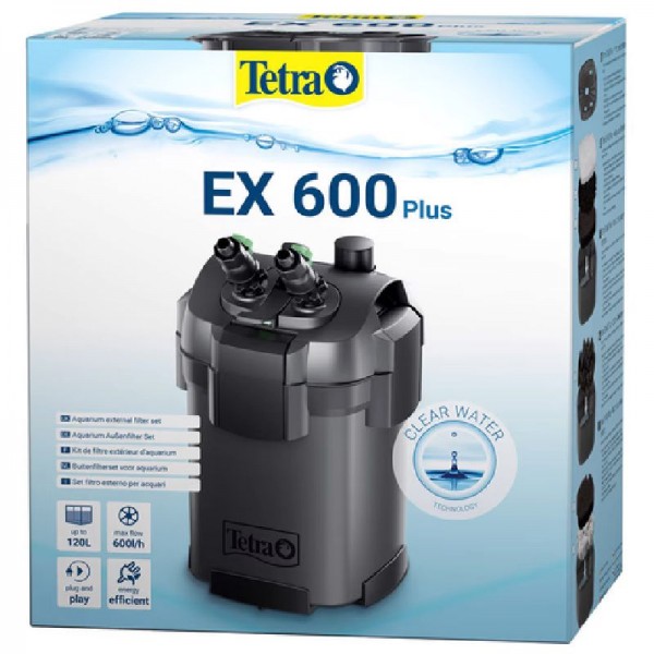 Tetra EX 600 plus Außenfilter Komplettset