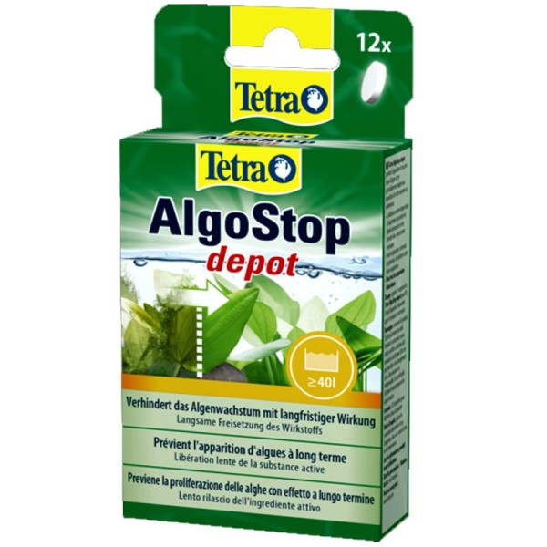 Tetra Algo Stop depot, 12 Tabletten