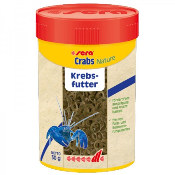 sera crabs natural 100 ml / 30 g