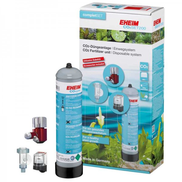 Eheim CO2 Set 200 mit Flasche Einwegsystem