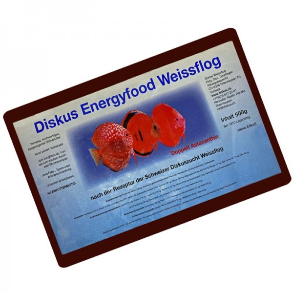 Diskus Energyfood Weissflog Doppelt Astaxanthin 500 g