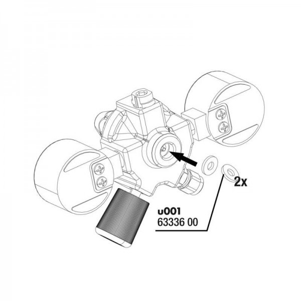 JBL ProFlora "u" Flachdichtung