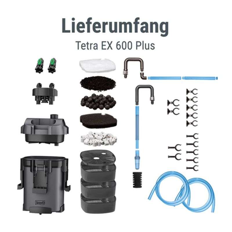 Ricambio Girante Elettropompa Tetratec EX600 - Alberino E Boccole In Gomma