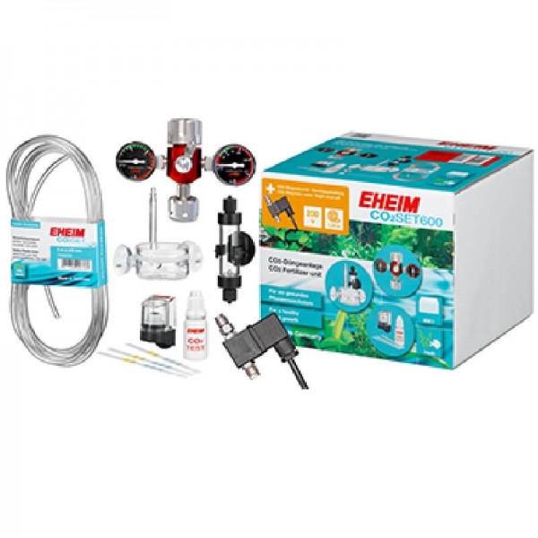 Eheim CO2 Set 600 ohne Flasche mit Nachtabschaltung 230 Volt