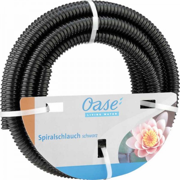 Oase Spiralschlauch Schwarz ¾" 10 Meter Rolle